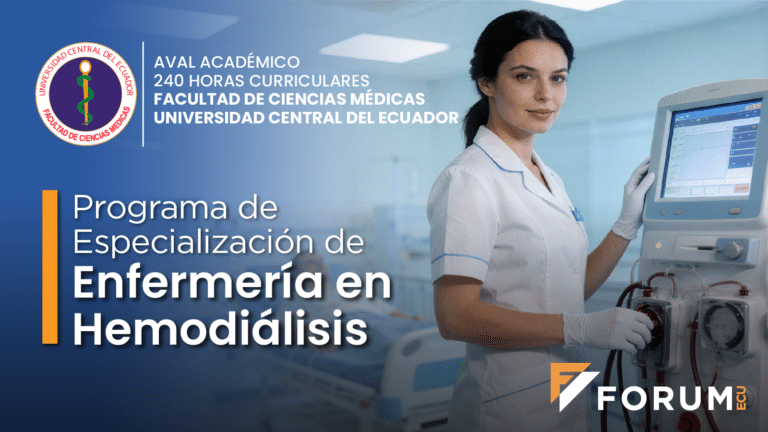 Programa de Especialización de Enfermería en Hemodialisis